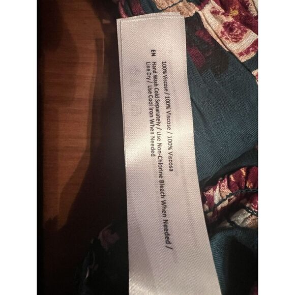 NEW Band Of The Free Women's Blouse Size XS Boho Peasant Smocked Cottagecore - Picture 12 of 13